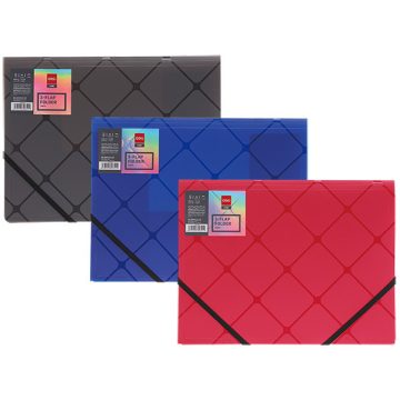 25-  Gumis mappa Deli A4 Cube - 39621