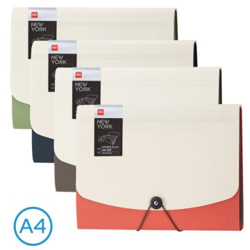 16 - Irattartó mappa Deli 13 rekeszes - 5558