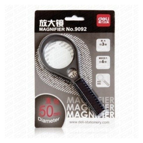 08- Nagyító Deli kézi 45/50 mm - 9092