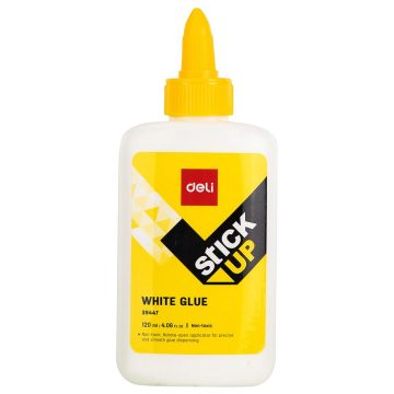 08- Ragasztó Deli folyékony fehér 120 ml - 39447