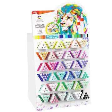 Akrilfilc Deli Color Emotion Display - 216 darabos