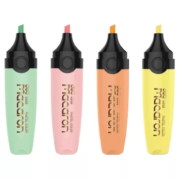   14- Szövegkiemelő Deli Macaron pasztell - DEU356 - 4 színben