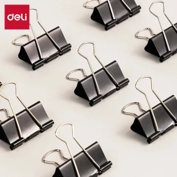 08- Binder kapocs Deli 15 mm - DEZ66