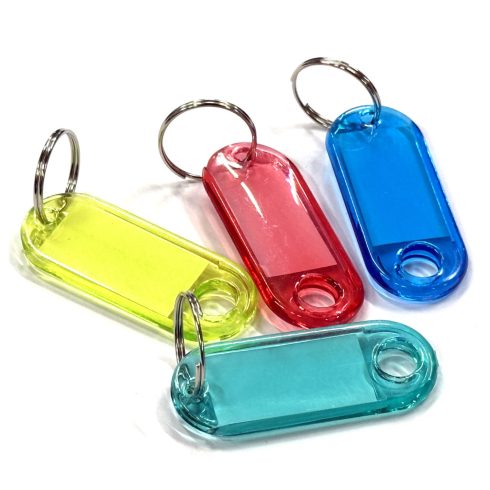 12- Kulcscimke ovális, 4 színben - DL113