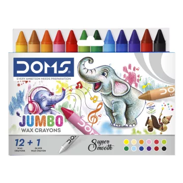 28- Zsírkréta Doms 12 darabos Jumbo - 80499