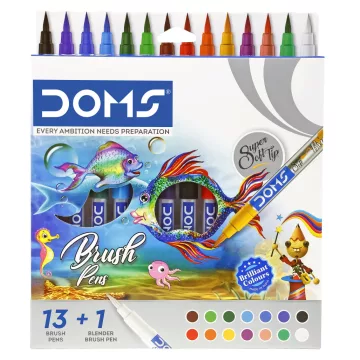 28- Ecsetfilc akvarell Doms 13+1 darabos - 80617