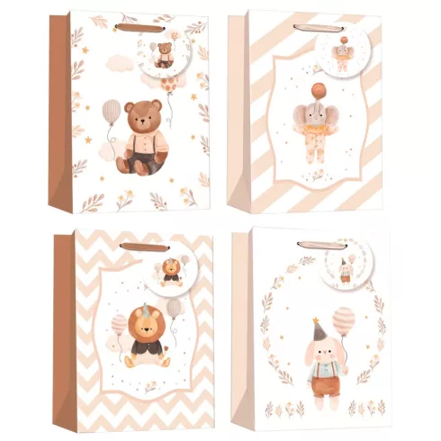 R- Dísztasak 18x23x10 cm, 4 mintával - 12548