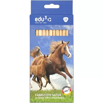 26- Színes ceruza Edu3 12 darabos natúr - 1204012