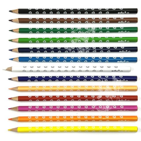 27- Színes ceruza Edu3 vékony szóló - 13 szín