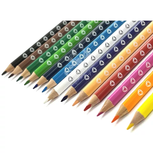 27- Színes ceruza Edu3 vékony szóló - 13 szín