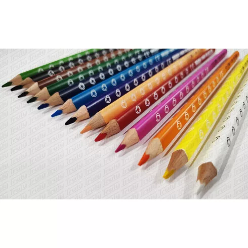 27- Színes ceruza Edu3 vékony szóló - 13 szín