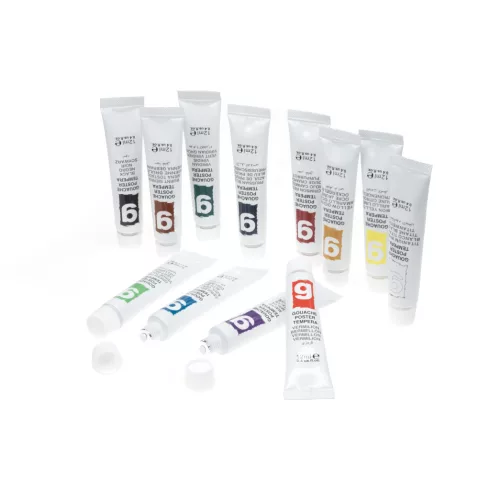 26- Tempera tubusos Edu3, 12 x 12 ml - 4111012