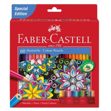 18- Színes ceruza Faber-Castell 60 db-os - 111260