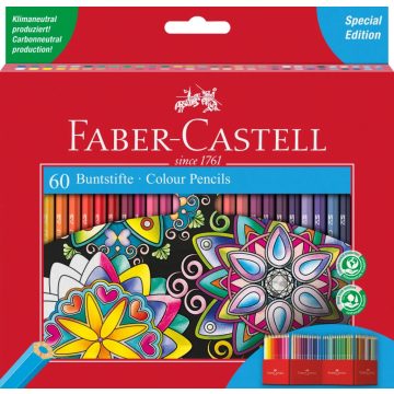 18- Színes ceruza Faber-Castell 60 db-os - 111260