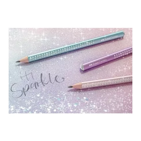 18- Ceruza Faber-Castell JUMBO Sparkle - 3 színben