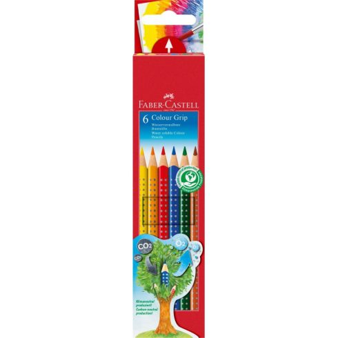 18- Színes ceruza Faber-Castell 6 darabos Grip 2001 - 112406