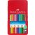18- Színes ceruza Faber-Castell 12 darabos Grip 2001 fém dobozban