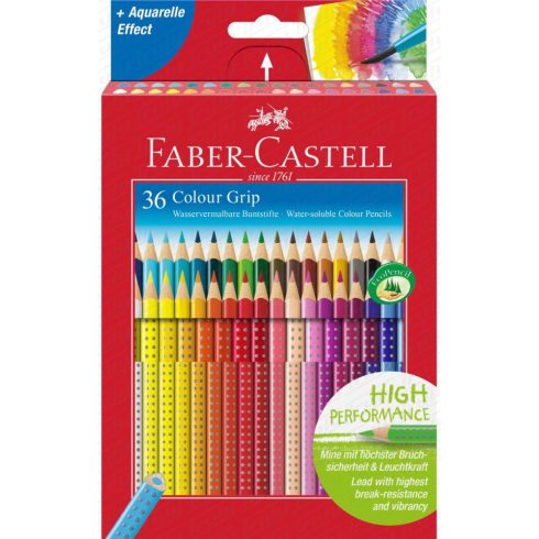18- Színes ceruza Faber-Castell 36 darabos Grip 2001 - 112442