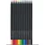 18- Színes ceruza Faber-Castell 12 darabos Black Edition - 116412