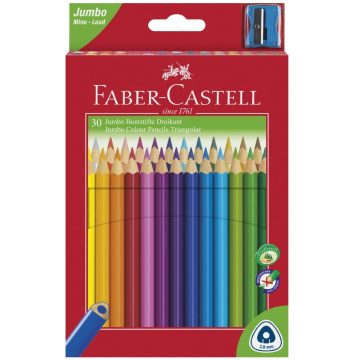 18- Színes ceruza Faber-Castell Junior 30 darabos - 116530