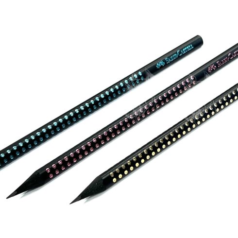 18- Ceruza Faber-Castell Sparkle BLACK - 3 színben