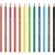 18- Színes ceruza Faber-Castell 12 darabos vármintás - 120112