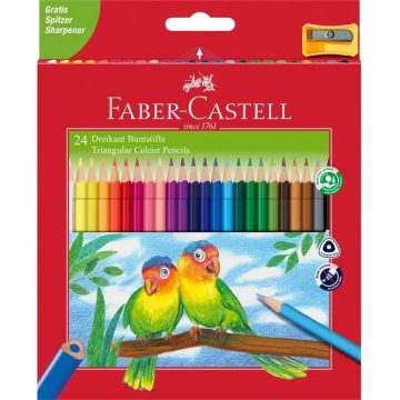    18- Színes ceruza Faber-Castell 24 darabos papagáj - 120524