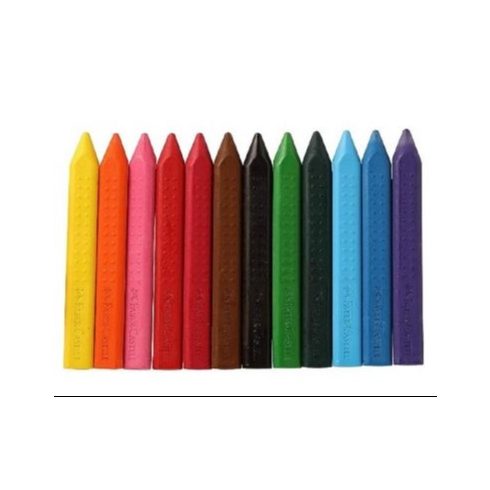 18- Zsírkréta Faber-Castell 12 darabos Grip Jumbo - 122540