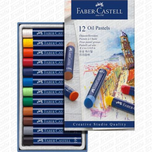 17- Olajpasztell Faber-Castell 12 darabos - 127012