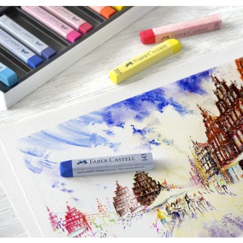 17- Porpasztell Faber-Castell 12 darabos - 128312