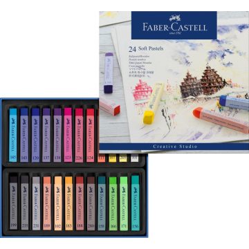 17- Porpasztell Faber-Castell 24 darabos - 128324