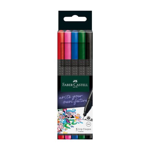 17 - Tűfilc Faber-Castell 6 darabos GRIP - 151604