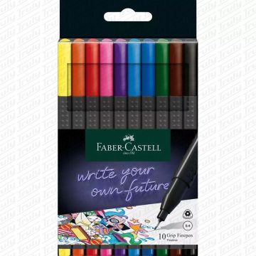 17- Tűfilc Faber-Castell 10 darabos GRIP  - 151610