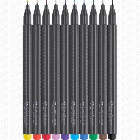 17- Tűfilc Faber-Castell 10 darabos GRIP  - 151610