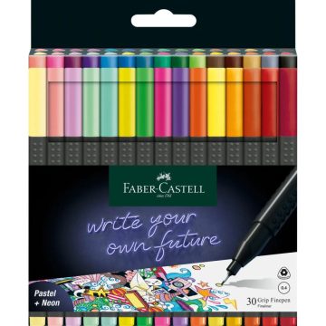 17- Tűfilc Faber-Castell 30 darabos GRIP - 151630