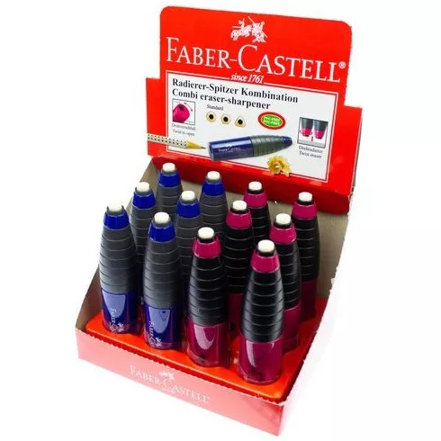 18- Radír + hegyező Faber-Castell - 184401