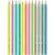 18- Színes ceruza Faber-Castell 12 darabos Grip neon + metál - 201569