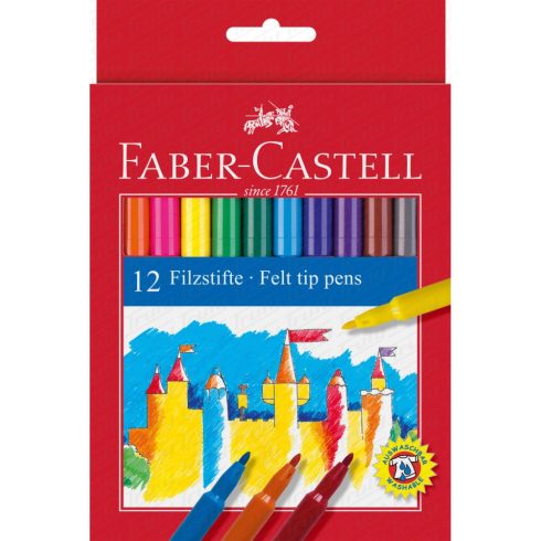 18- Filc Faber-Castell 12 darabos - 554201