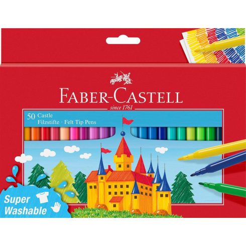 17- Filc Faber-Castell 50darabos - 554204