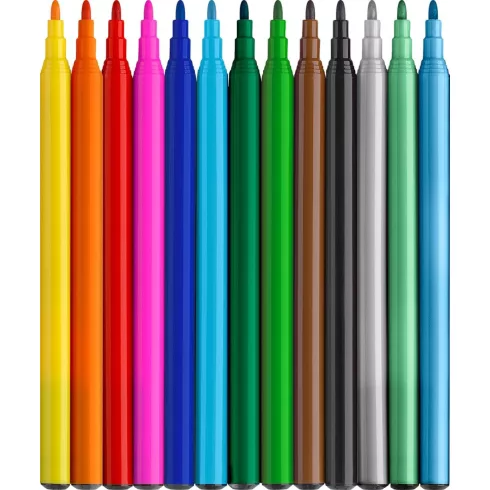 18- Filc Faber-Castell 10+3 darabos Unicorn/Dinosaur