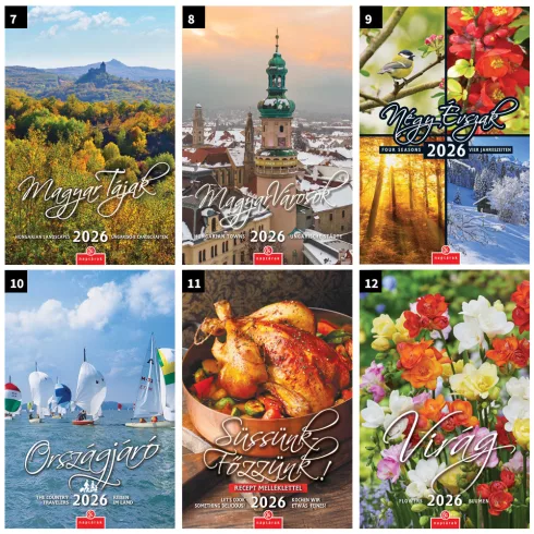 36- Falinaptár CSG 2026 - Kicsi (210x320mm) - 13 minával