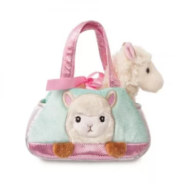 Fancy Pals 20cm Peek-a-Boo alpaka táskában