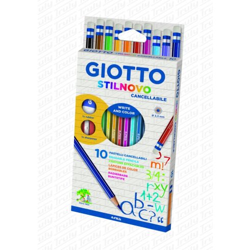 26- Giotto Stilnovo radíros színes ceruza 10es
