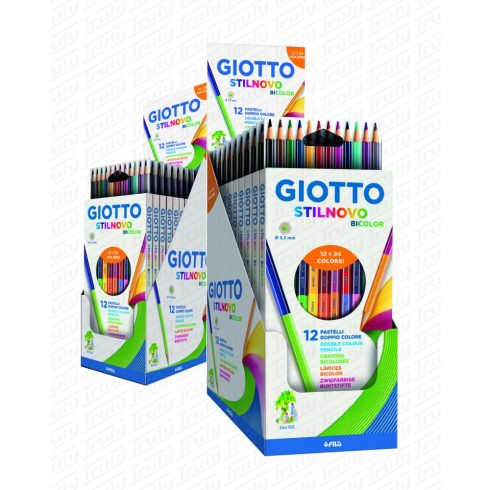 26- Színes ceruza Giotto Stilnovo Bicolor 12 darabos - 256900