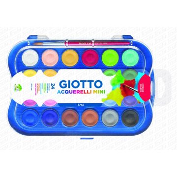 26- Vízfesték Giotto 24 darabos, kisgombos - 352600