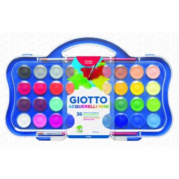 26- Vízfesték Giotto 36 darabos, kisgombos - 352700