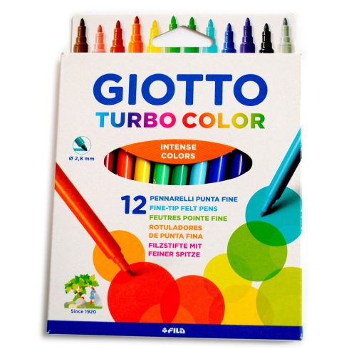 26- Giotto filc 12 darabos Turbo Color akasztós kivitel
