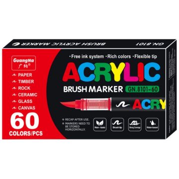 12 - Akrilfilc 60 darabos ecsetes - 8101-60