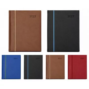 22- Heti agenda A/4 Szekszárd, Premium 2027 - 4 színben