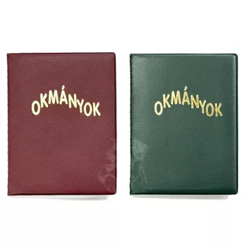 29- Okmányok tok, 8 x 10,5 cm, 16 lapos